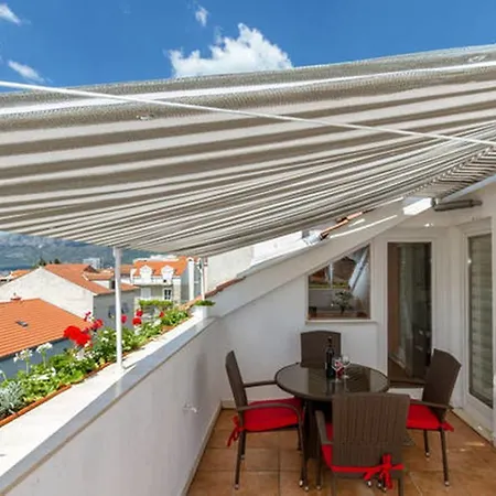 公寓 Palm Penthouse Terrace 斯普利特