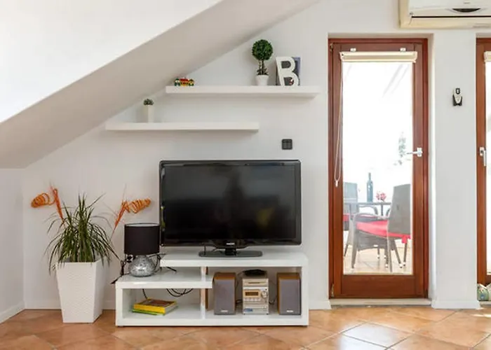 アパート Palm Penthouse Terrace スプリト